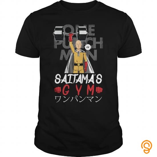 Efficient Saitama's GYM T Shirt T Shirts Buy Now