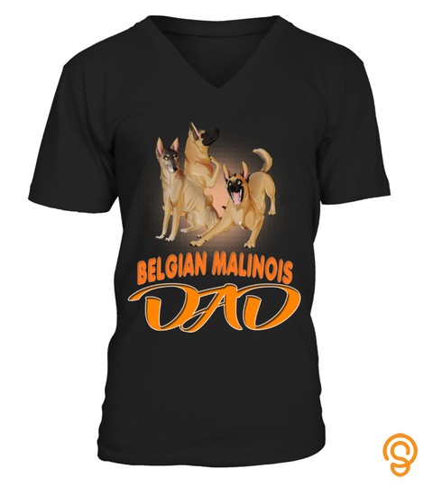 Three Belgian Malinois Dad Dog
