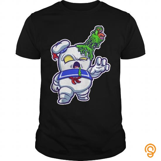 Comfort Stay Puft Marshmallow Man T Shirt Tee Shirts Screen Printing