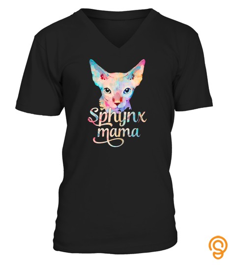 Womens Sphynx Cat Mom Gift T Shirt