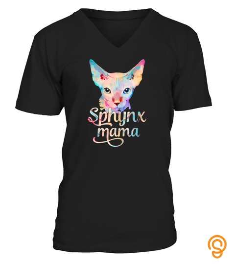 Womens Sphynx Cat Mom Gift T Shirt