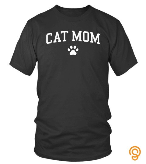 Cute Cat Mom Sweatshirt For Cat Lovers