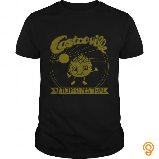 Eco-friendly The Original CASTROVILLE ARTICHOKE FESTIVAL Dustin's shirt in Stranger Things T Shirt T Shirts Target