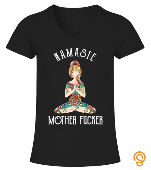 Vintage Boy Hippie Yoga Namaste Mother Fucker 7