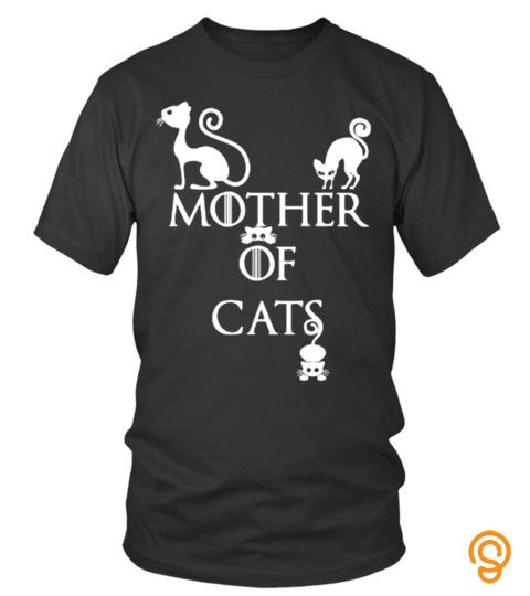 Mother Of Cats Lover Happy Mother Day Mom Mama Family Woman Kids Daughter Son Best Selling T Shirt