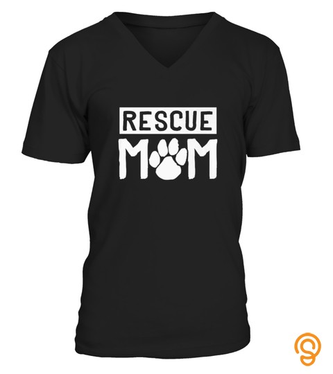 Rescue Mom Dogcat Paw Tshirt   Hoodie   Mug (Full Size And Color)
