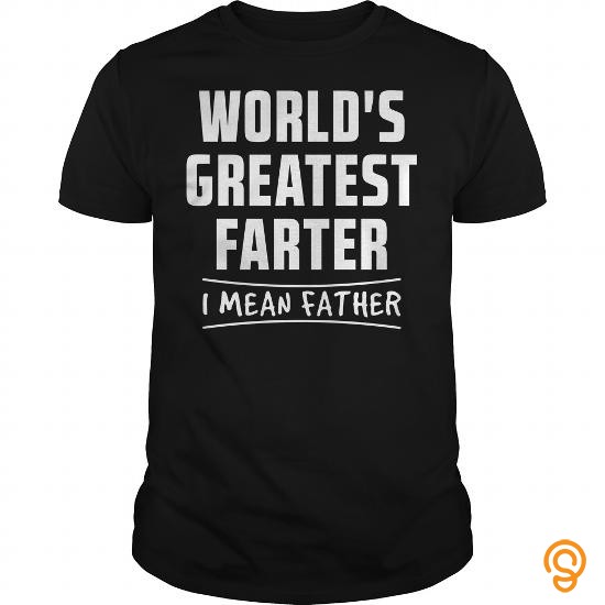 Form-fitting WORLD_S_GREATEST_FARTER_I_MEAN_FATHER Tee Shirts Material