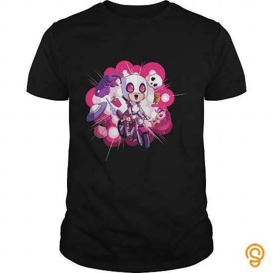 Fashion THE UNBELIEVABLE GWENPOOL T Shirt T Shirts Sayings