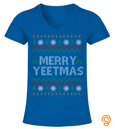 Merry Yeetmas Funny Dank Meme Ugly Christmas Sweatshirt