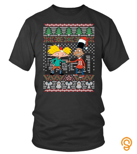 Arnold And Gerald Ugly Christmas Crewneck Sweatshirts