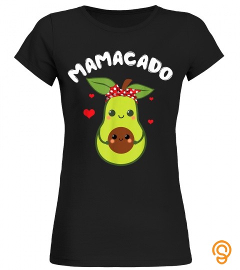 Mamacado T Shirt Cute Avocado Pregnant Mom Gift Shirt