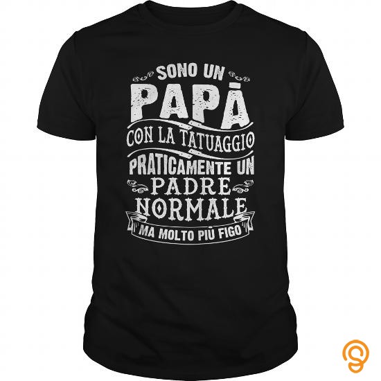 Durable TATTOOED PAPA COOLER ITALY T Shirts Material