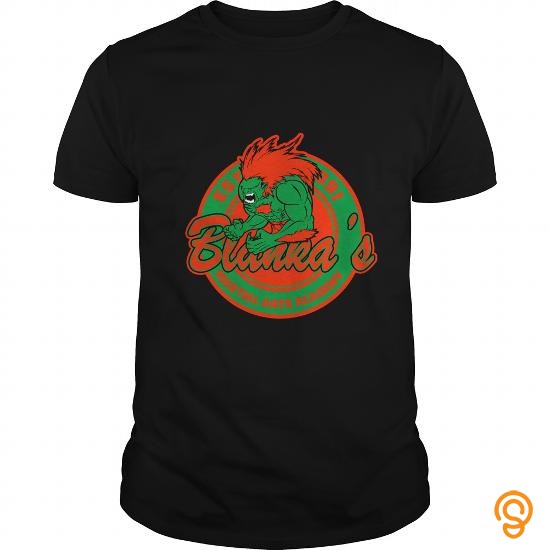 Stylish Blanka's martial arts T Shirt Tee Shirts Sale