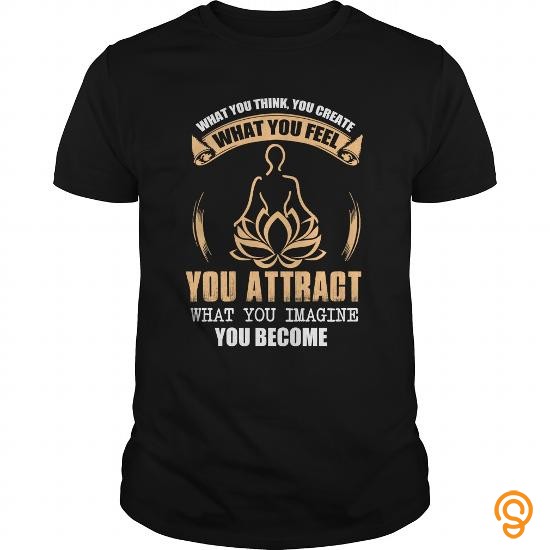 Printed YOGA BUDHA WHAT YOU THINK YOU CREATE Tee Shirts Shirts Ideas