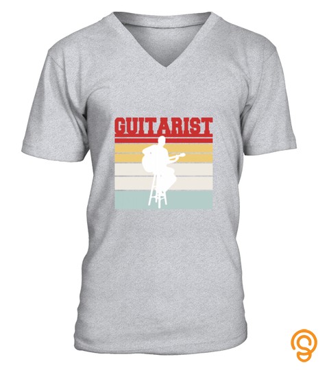 Distressed Guitarist Tshirt