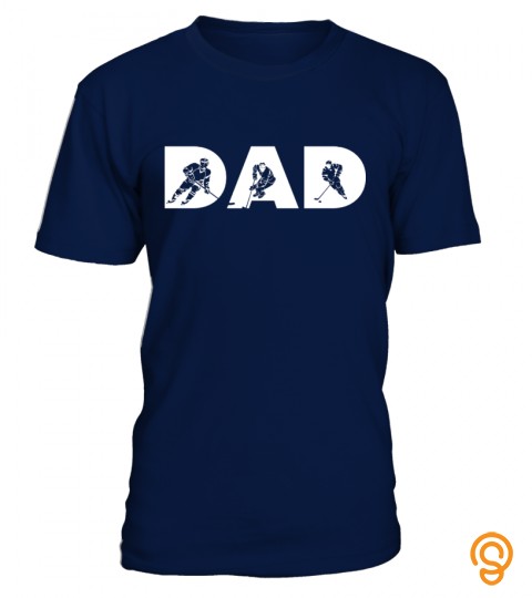 Hockey Dad Funny Tshirt