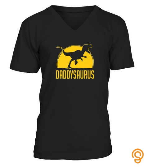 Daddysaurus Cute Fathers Day Dinosaur Trex Tshirt   Hoodie   Mug (Full Size And Color)