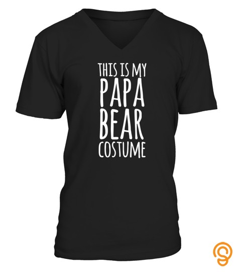 Mens Funny Easy Lazy Halloween Papa Bear Tshirt   Hoodie   Mug (Full Size And Color)