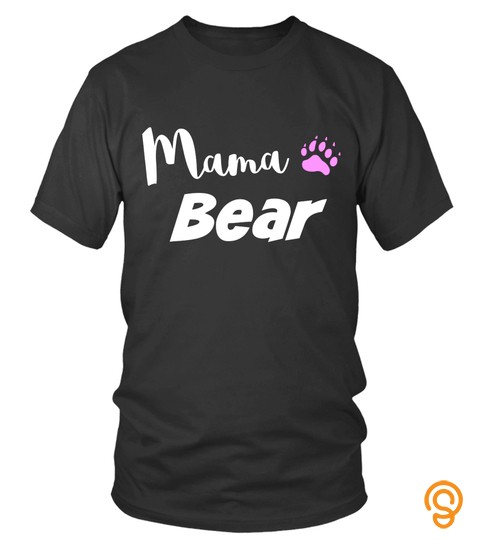 Mama Bear Paw cute Lover Mother Mom Family Woman Daughter Son Best Selling T shirt