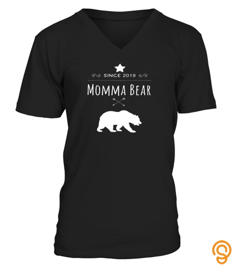 Womens 2019 Momma Bear Shirts Women Mothers Day Tshirt   Hoodie   Mug (Full Size And Color)