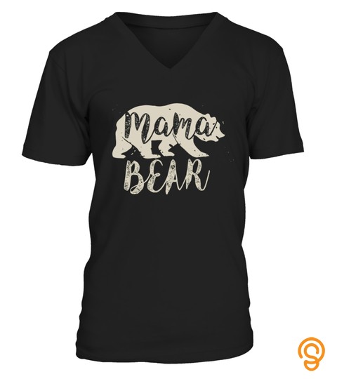 Womens Mama Bear Fun Novelty Tshirt   Hoodie   Mug (Full Size And Color)
