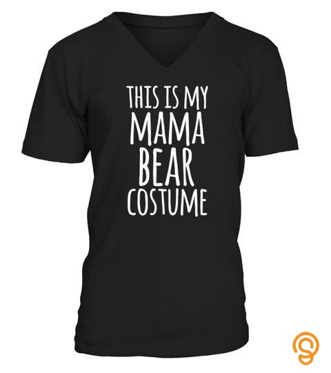 Funny Easy Lazy Halloween Mama Bear Tshirt   Hoodie   Mug (Full Size And Color)