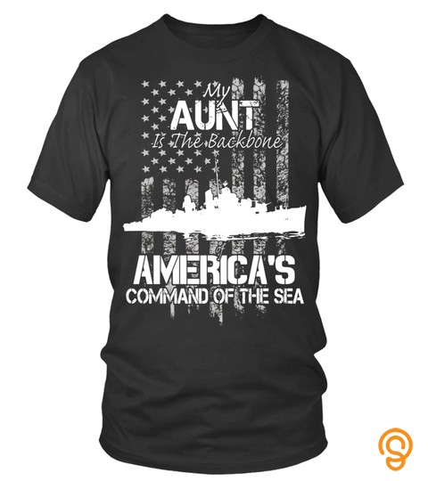 American Flag Clothes Honoring Sailor Aunt Military Veteran   Limited Edition