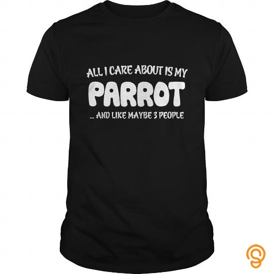 Standard-fit My Parrot Tee Shirts Material