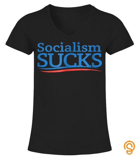 Socialism Sucks Red Wave Political Campaign T Shirt