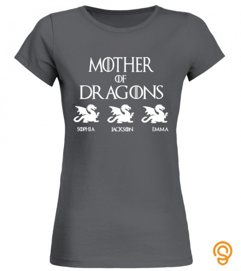 PVT   Mother of Dragons Personalized   3 kid