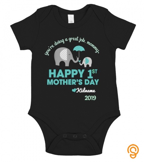 Personalized Happy First Motherday Shirt
