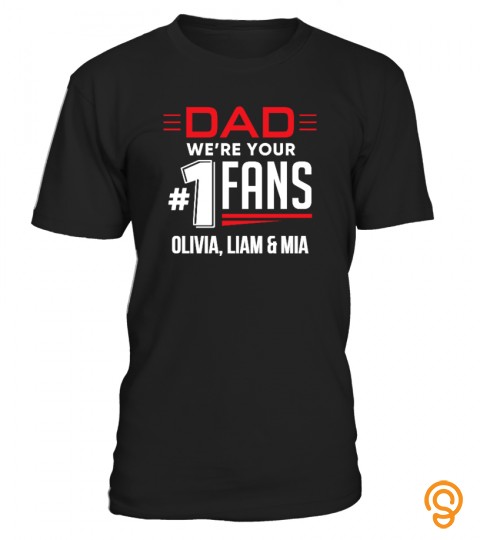 NUMBER ONE FANS   CUSTOM FATHERS DAY