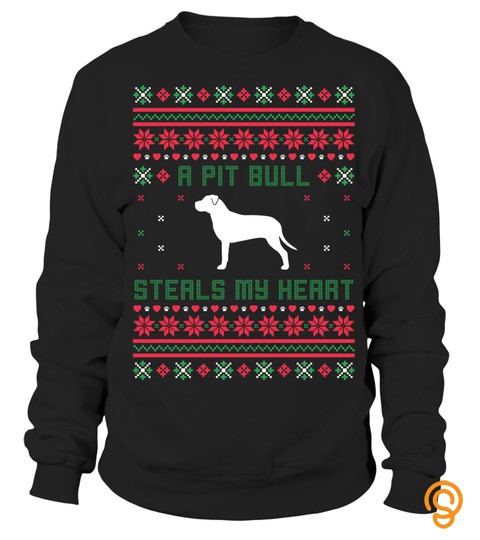 Pit Bull Ugly Christmas Sweater