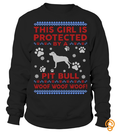 Pit Bull Ugly Christmas Sweater