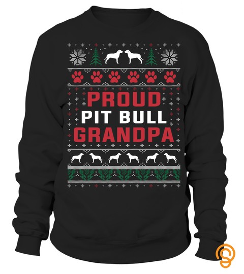 Pit Bull Ugly Christmas Sweaters
