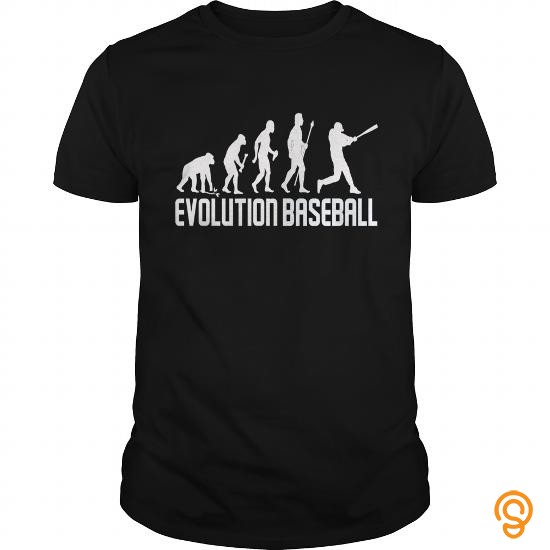 Finely Detailed Baseball Evolution Of Man T Shirts Ideas