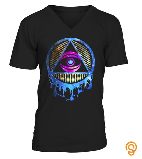 Trippy Illuminati Stars Stay Woke Shirt