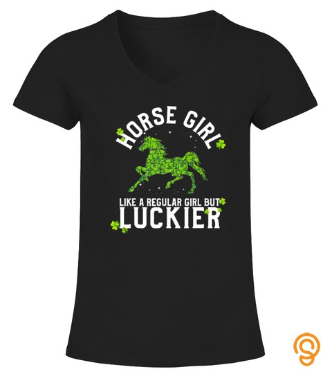 ST PATRICKS DAY HORSE GIRL EQUESTRIAN HORSE LOVER TSHIRT   HOODIE   MUG (FULL SIZE AND COLOR)