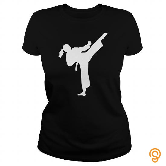 Cute Karate Tee Shirts Size Xxl