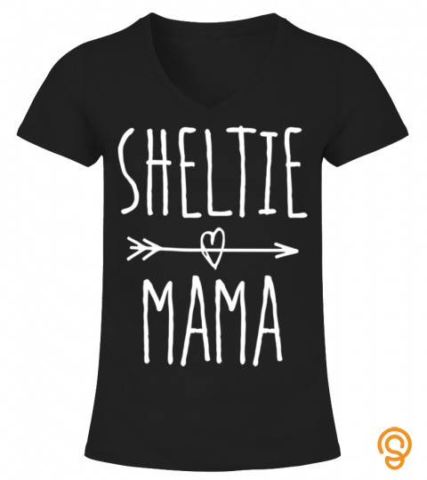 Shetland Sheepdog Mom Gift Sheltie Mama T shirt