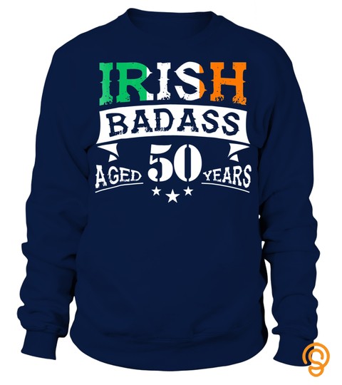 50th Irish Birthday Gifts T Shirt Present for 50 years Old
