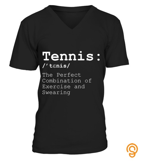 Funny Tennis Definition T Shirt Mens Womens Kids Gifts