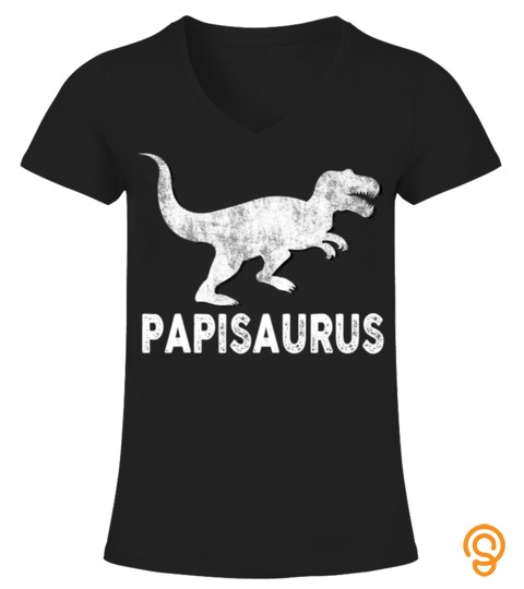 Papisaurus Shirt Papi Dinosaur Fathers Day Gifts Men Daddy