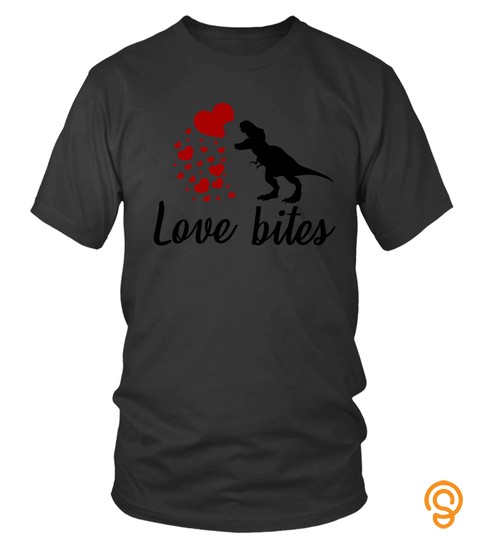 Valentine Dinosaur Love Tshirt