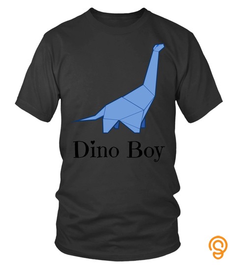 Dino Boy Tshirt T Rex Dinosaur Brachiosaurus Gift Tee
