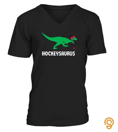 Cool Hockeysaurus Tshirt  Trex Dino Playing Hockey Gift Tshirt   Hoodie   Mug (Full Size And Color)
