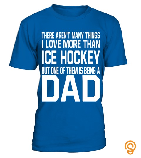 Ice Hockey Dad Shirt Funny Gift For Father Daddy Who Love Ice Hockey T Shirt
