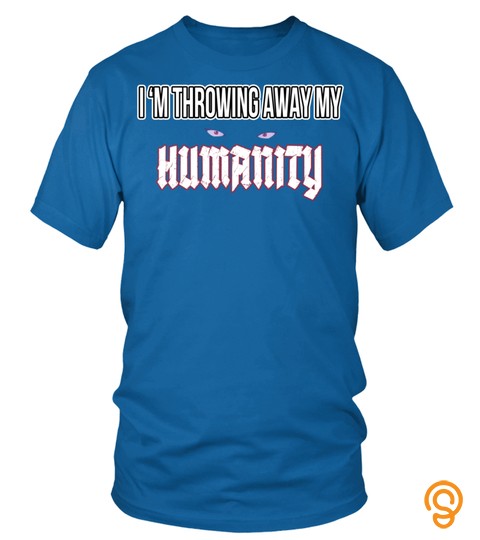 I Reject My Humanity I'm Throwing Away My Humanity Jojo Dio Sweatshirt