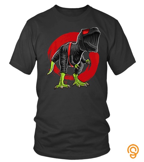 T Rex Dinosaur Ninja Shirt For Boys Dinosaur Ninja Gift Kids