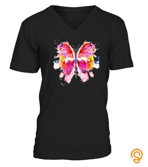 Butterflies Shirt  Monotype Colorful Butterfly Tshirt   Hoodie   Mug (Full Size And Color)